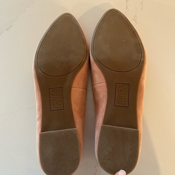 Jones New York Pink Suede Flat Shoes, size 10 NWOT - Picture 5 of 5